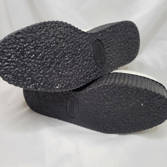 Demonia black & white contrast platform oxfords - Picture 5 of 16